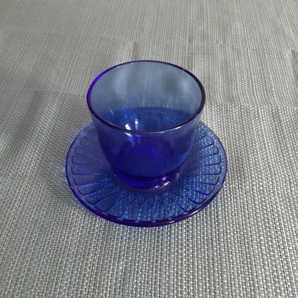 Cobalt Blue One Piece Condiment Dish - Picture 1 of 3